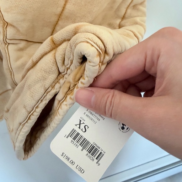 NWT $198 Free People Quilted Dolman Jacket Bomber Oversized XS - Picture 14 of 16